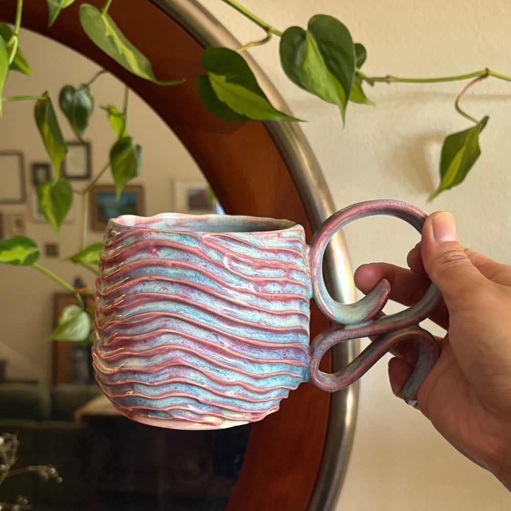 Handmade ceramic mug